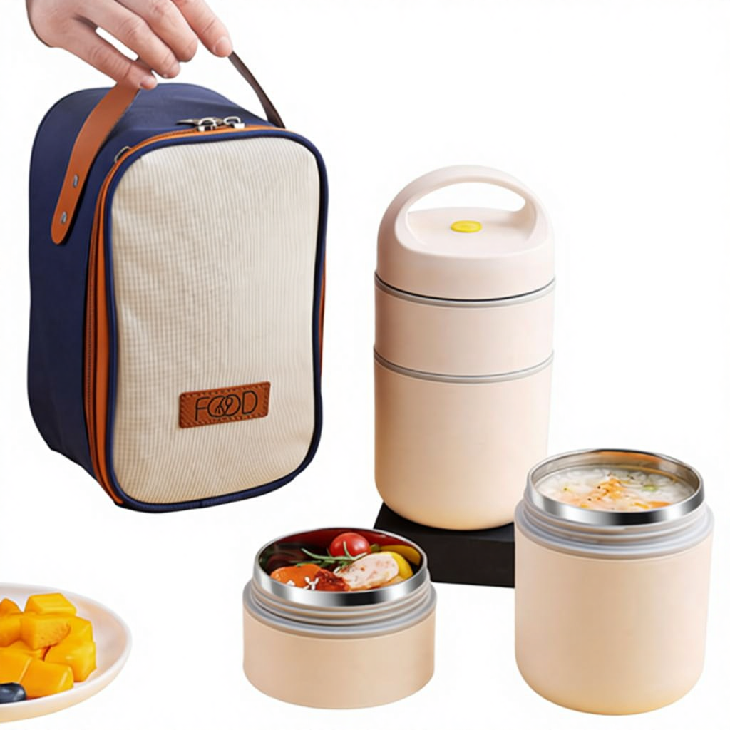 Folding Lunch Box Food Heater Portable