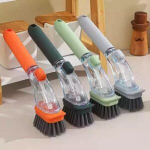 Splash-Proof Kitchen Brush
